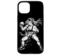 Femme Kickboxer Taekwondo Boxe Ring Coque pour iPhone 15 Plus