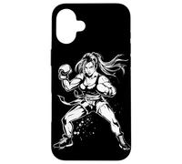Femme Kickboxer Taekwondo Boxe Ring Coque pour iPhone 16 Plus