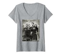 Femme Killers Mr Bright Side Band par Michael Robert Williams T-Shirt avec Col en V