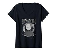 Femme King of the Hill Retro Y2K Sparkle Bobby Hill Cartoon T-Shirt avec Col en V