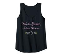 Femme Kit de Survie Future Maman | Couches Biberons Tétines Cadeau Débardeur