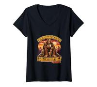 Femme La Chose Importante est Que Je Crois en Moi Big Sassatch T-Shirt avec Col en V