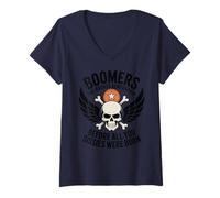Femme La génération des baby-boomers avant la naissance des Sissies T-Shirt avec Col en V