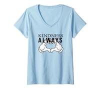 Femme La gentillesse Toujours - des Choix intentionnels délibérés T-Shirt avec Col en V