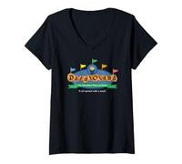 Femme La Pomme de Terre, l'endroit Le Plus amidon sur Terre T-Shirt avec Col en V