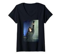 Femme La tournée Mondiale Live Rhythm Nation de Janet Jackson Vous Manque T-Shirt avec Col en V