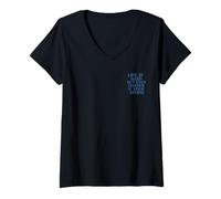 Femme La Vie est Dure, mais Encore Plus Difficile si Vous êtes Stupide, drôle et Sarcastique T-Shirt avec Col en V