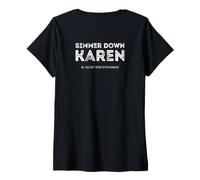 Femme Laisser mijoter Karen, Vous ne Pouvez Pas Parler au Directeur T-Shirt avec Col en V
