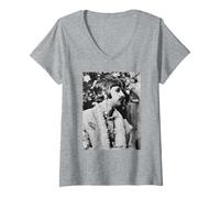 Femme L'album Bleu des Beatles, Ringo Starr, Penny Lane, époque 1967 T-Shirt avec Col en V