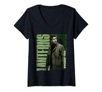 Femme Lanterns Hal Jordan Tall T-Shirt avec Col en V