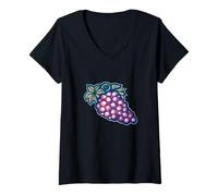 Femme l'art du vignoble The Winemaker T-Shirt avec Col en V