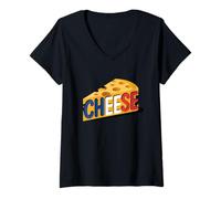 Femme Le Big Cheddar T-Shirt avec Col en V