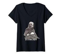 Femme Le chef-d'œuvre du Décameron Giovanni Boccaccio T-Shirt avec Col en V
