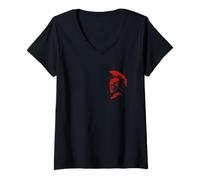 Femme Le dernier légat T-Shirt avec Col en V