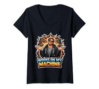 Femme Le dilemme du Programmeur T-Shirt avec Col en V
