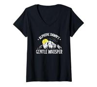 Femme Le Doux murmure d'Alpine Dawn T-Shirt avec Col en V