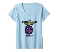 Femme Le Fruit défendu (déclaration de Tentation) T-Shirt avec Col en V