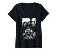 Femme Le Groupe de Punk Rock Bad Religion a contaminé Andy Willsher T-Shirt avec Col en V