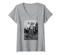 Femme Le lutteur Roddy Piper They Live par Michael Grecco T-Shirt avec Col en V