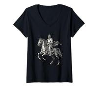 Femme Le manège Royal de Berith T-Shirt avec Col en V