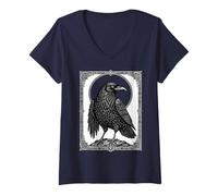 Femme Le président de Malphas The Raven Prend la relève T-Shirt avec Col en V