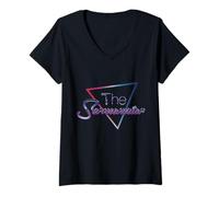 Femme Le sermonateur - Pasteur, Bible, Culte Chrétien - Triangle T-Shirt avec Col en V