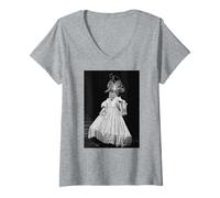 Femme Le Spectacle de théâtre d'Elton John n'a Rien à Voir avec Une Dame T-Shirt avec Col en V