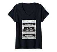 Femme Lecture Tshirt Bookworm Reader Kids Library School Lire T-Shirt avec Col en V