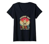 Femme Legendary Since 1955 Jupe rétro Vintage pour Homme et Femme T-Shirt avec Col en V