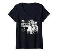 Femme Lemonheads Evan Dando Alt Rock Band par David Corio T-Shirt avec Col en V
