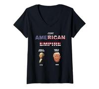 Femme l'empire américain : Comment il a commencé, Comment il se termine T-Shirt avec Col en V