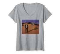 Femme Leonard Nimoy Acteur Desert Star Trek par Michael Grecco T-Shirt avec Col en V
