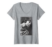 Femme Les Beatles Paul McCartney SGT Pepper's 1967 T-Shirt avec Col en V