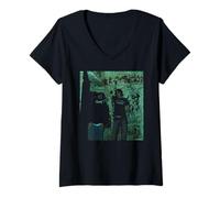 Femme Les Black Keys Rock Dan Auerbach Patrick Carney Andy Willsher T-Shirt avec Col en V