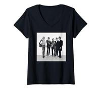 Femme Les Jours du Futur du Moody Blues sont passés en 1967 T-Shirt avec Col en V