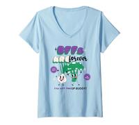 Femme Les Meilleures amies sont éternelles (Graphique Best Friends BFF) T-Shirt avec Col en V