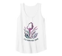 Femme Less Drama More Karma Yoga Proverbes Débardeur