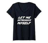 Femme Let Me Introduce Myself | Song Music 2000's T-Shirt avec Col en V