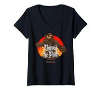 Femme Libérez Le Whisky de Malt The Peat Torfmonster Islay T-Shirt avec Col en V