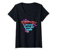 Femme Limited Edition Since August 1986 T-Shirt avec Col en V