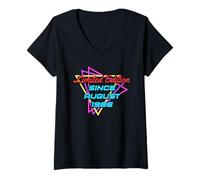 Femme Limited Edition Since August 1986 T-Shirt avec Col en V