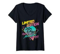 Femme Limited Edition Since November 1945 T-Shirt avec Col en V