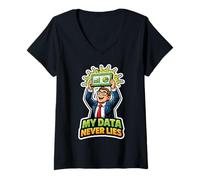 Femme L'indiscutable chercheur de vérité T-Shirt avec Col en V