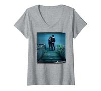 Femme L'intérieur de The Cramps Poison Ivy Lux de Michael Robert Williams T-Shirt avec Col en V