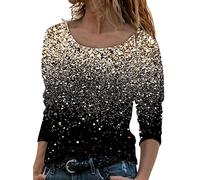 Femme Longue Coton - Chemisier Femme Chic Et éLéGant Pull Original Femme Strass Et Paillettes Epaules Dénudées Blouse Fille Vetement Femme Chic