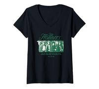 Femme Lord of The Rings The Hobbits Group Shot T-Shirt avec Col en V