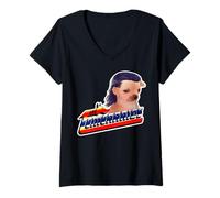 Femme Los Temerarios Funny Dog Meme T-Shirt avec Col en V