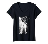 Femme Luke Matt Goss Bros. : The Big Push Tour, Brosmania 1988 T-Shirt avec Col en V