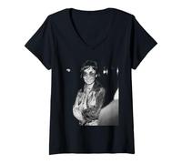 Femme Lulu Shout Everybody Clap Singer 1971 T-Shirt avec Col en V