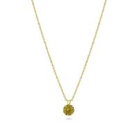 Femme Luxe Collier avec pendentif solitaire en or jaune 14 carats pour femme., Métal Perle, Perle
